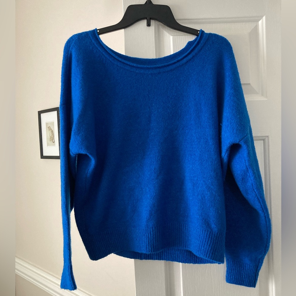 Abercrombie & Fitch Women's Blue Sweater - XS